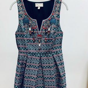 Women’s Pleated Patterned Dress
